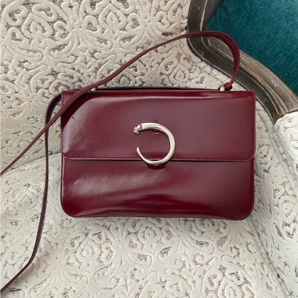 Cartier burgundy Crossbody Bag
